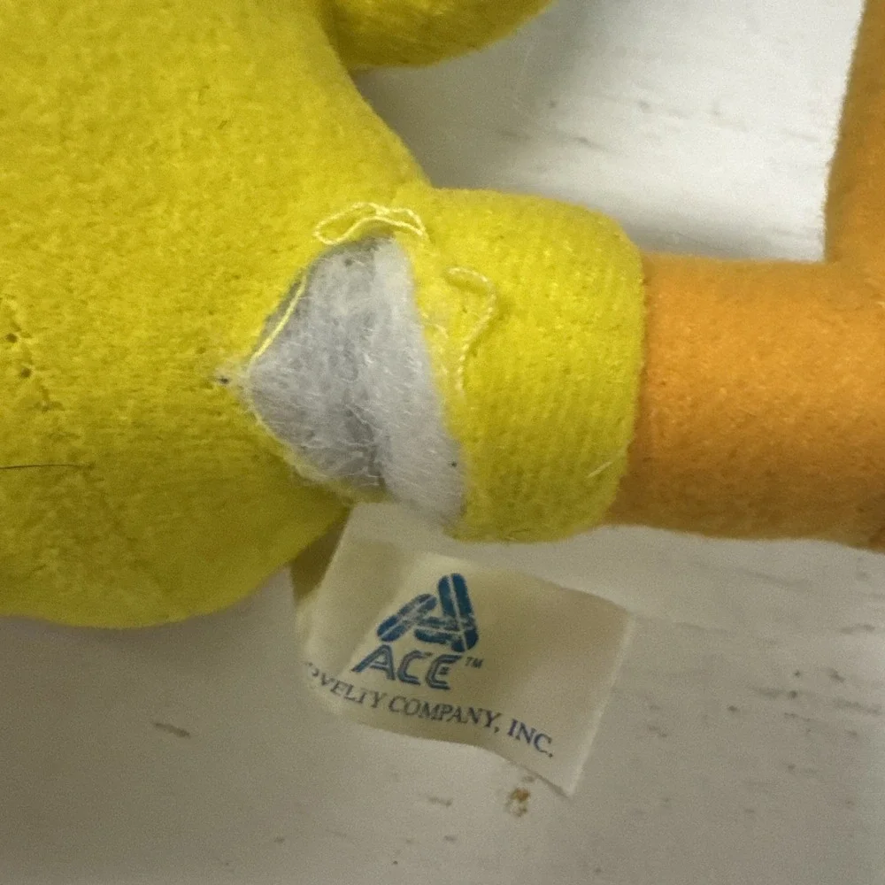 Tweety Bird Looney Tunes Warner Bros 1995 Stuffed‎ Plush Toy Ace Novelty 9